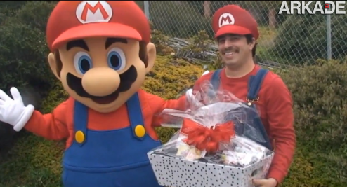 Você passaria um mês vestido de Mario para ganhar um Nintendo 3DS?