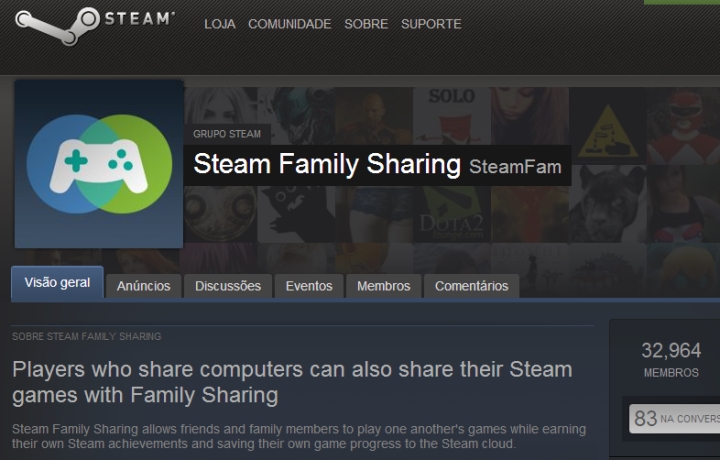 Como compartilhar seus jogos na Steam com os seus amigos 