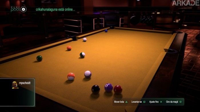 Pure Pool: Um ótimo jogo de Bilhar para PS4 - Parte1 - [PT-BR] 