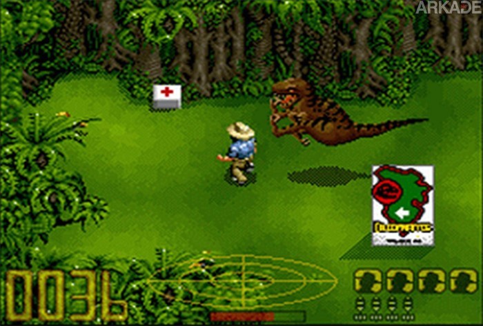Jurassic Park - Super Nintendo. Jogo do Parque dos dinossauros até o fim  com legendas em português. 