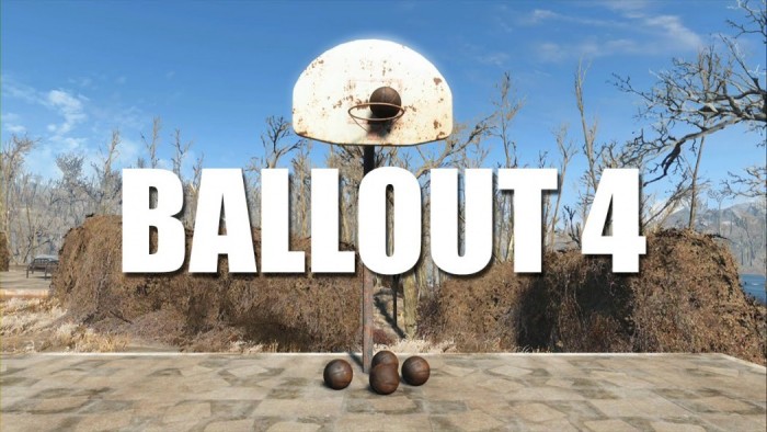 Ballout 4 mostra a obsessão maluca de um cara com as tabelas de basquete de Fallout 4