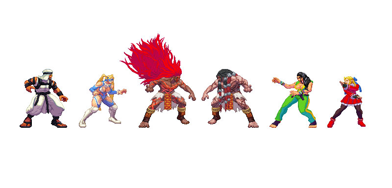 Novos personagens de Street Fighter V