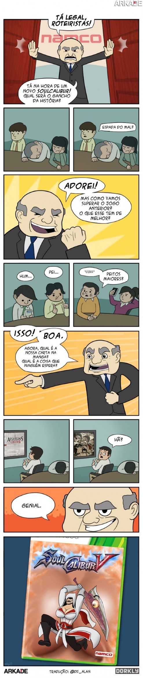 Entenda o complexo processo de criação de SoulCalibur V