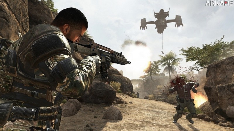 Call of Duty: Black Ops II ganha novo trailer ao som de AC/DC