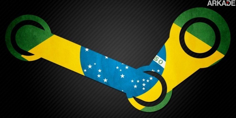Loja virtual Steam agora aceita pagamentos em Reais!