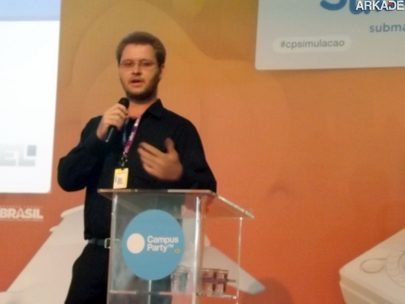 Campus Party 2013: games portáteis são destaque em palestra de Hallen Alfredo