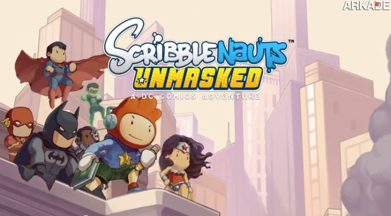 Scribblenauts Unmasked: novo game terá heróis e vilões da DC Comics, confira o trailer