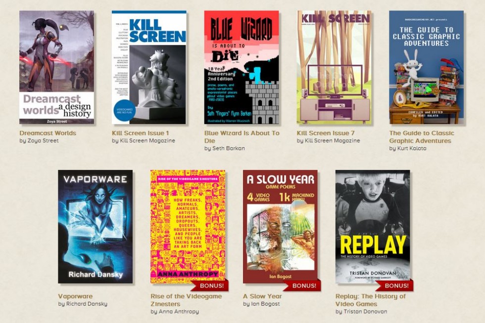 Story Bundle: projeto vende bons livros de cultura gamer pelo preço que você quiser pagar