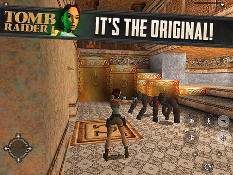 Clássico Tomb Raider dá as caras nos dispositivos iOS