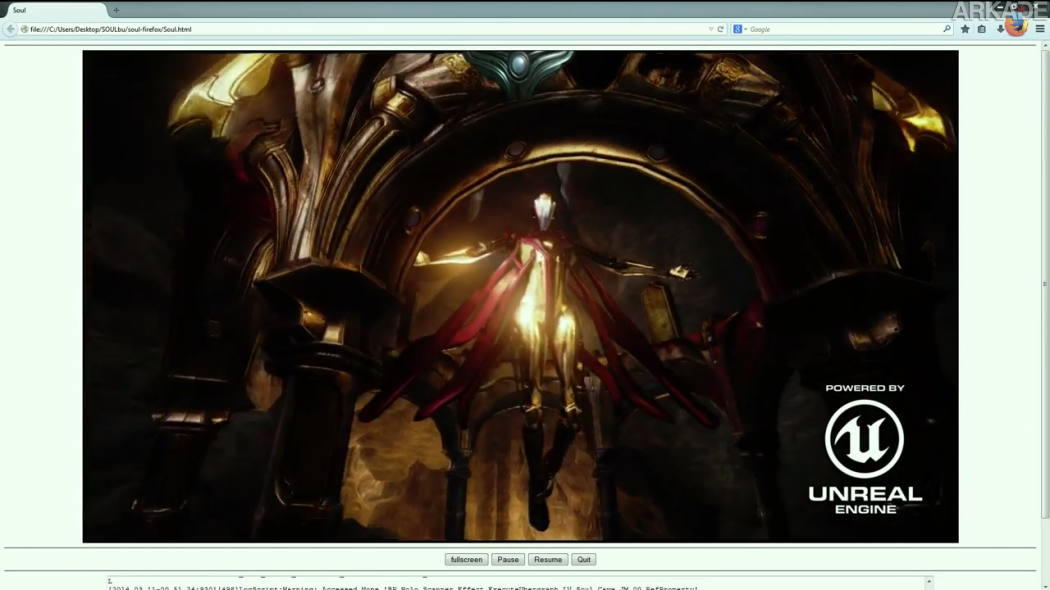 É hora de ver a Unreal Engine 4 rodando direto do navegador Firefox
