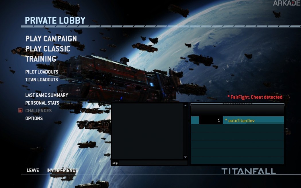 Vendetta: Cheaters de Titanfall só poderão jogar com outros cheaters