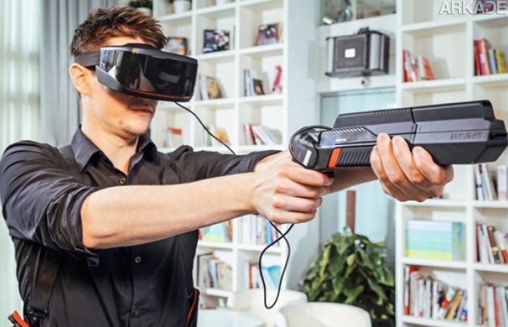 AntVR Kit: rival "made in China" do Oculus Rift tem arma integrada e funciona em várias plataformas