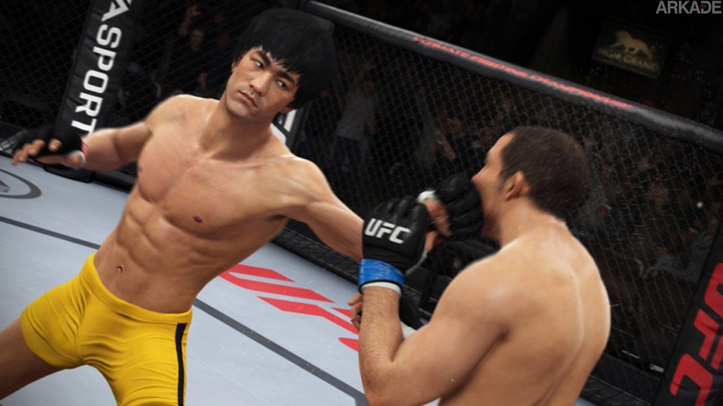 Bruce Lee mostra seus golpes em novo trailer de EA Sports UFC
