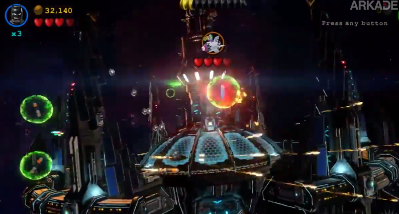 E3 2014: Gameplay de Lego Batman 3 te coloca em um shooter no melhor estilo R-Type