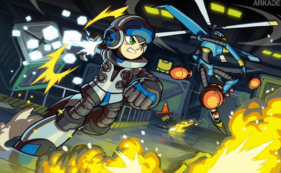 #Partiu ver mais um vídeo de gameplay de Mighty Nº 9 com a gente?