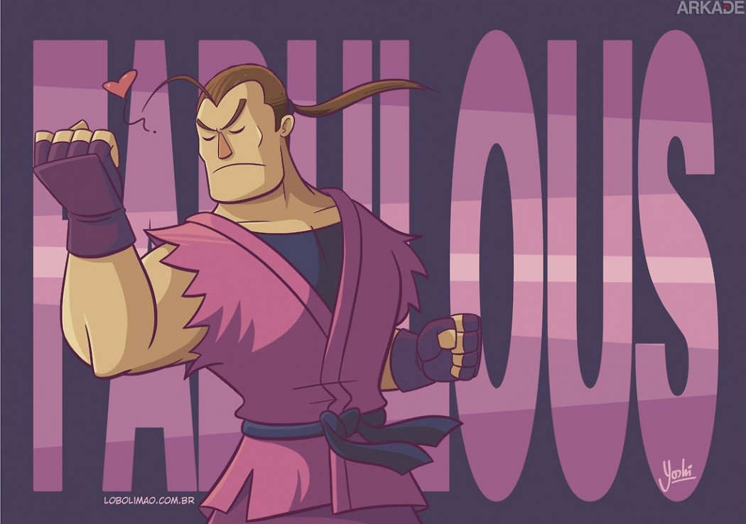 Confira mais um grande tributo de diferentes artistas para Street Fighter