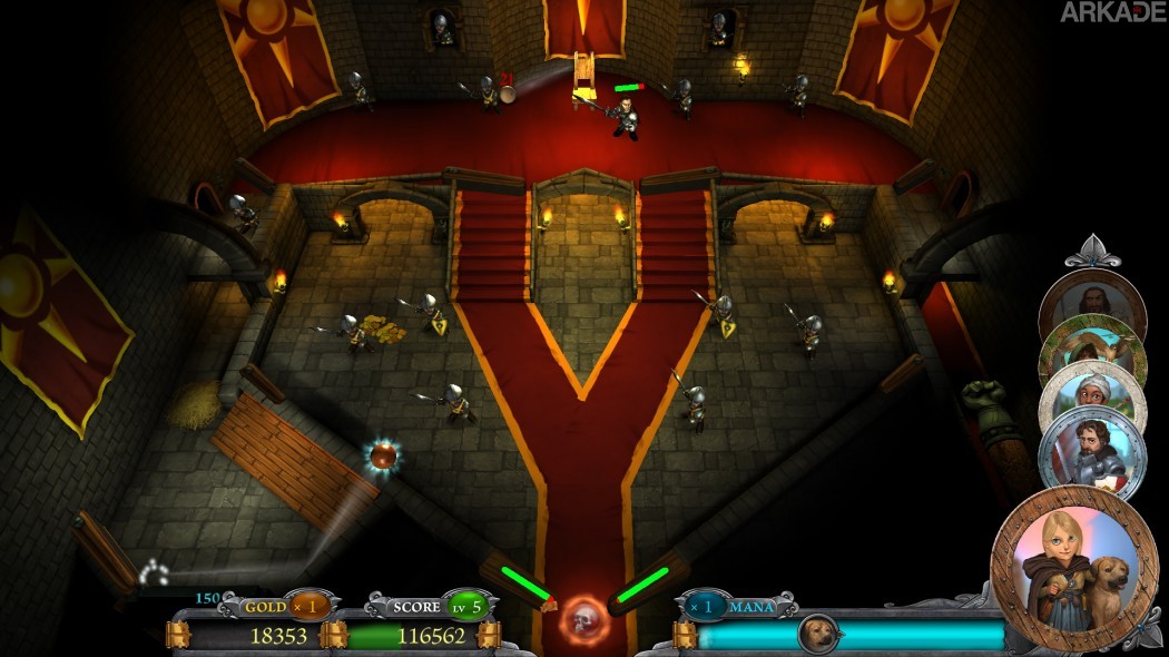 Rollers of the Realm: que tal um jogo que mistura RPG com pinball?