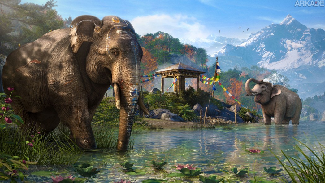 É hora de montarmos em elefantes para causar muita destruição com o novo trailer de Far Cry 4!
