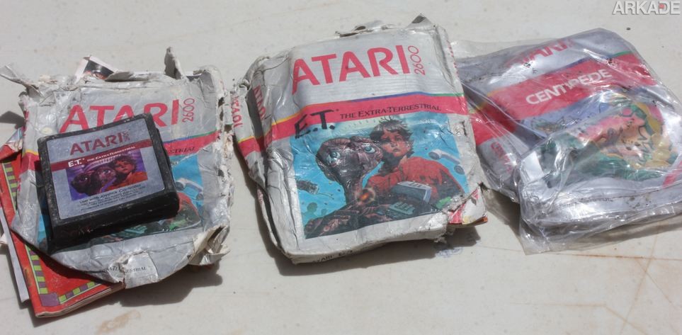 Que tal comprar um dos lendários cartuchos do E.T. que foram encontrados no deserto?