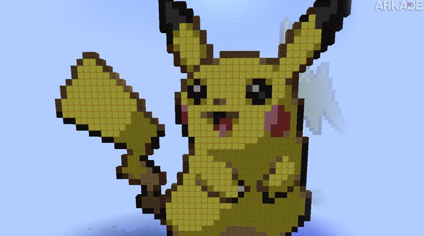 Temos que montar: Jogador recria todos os 151 Pokémons originais no mundo  de Minecraft! - Arkade