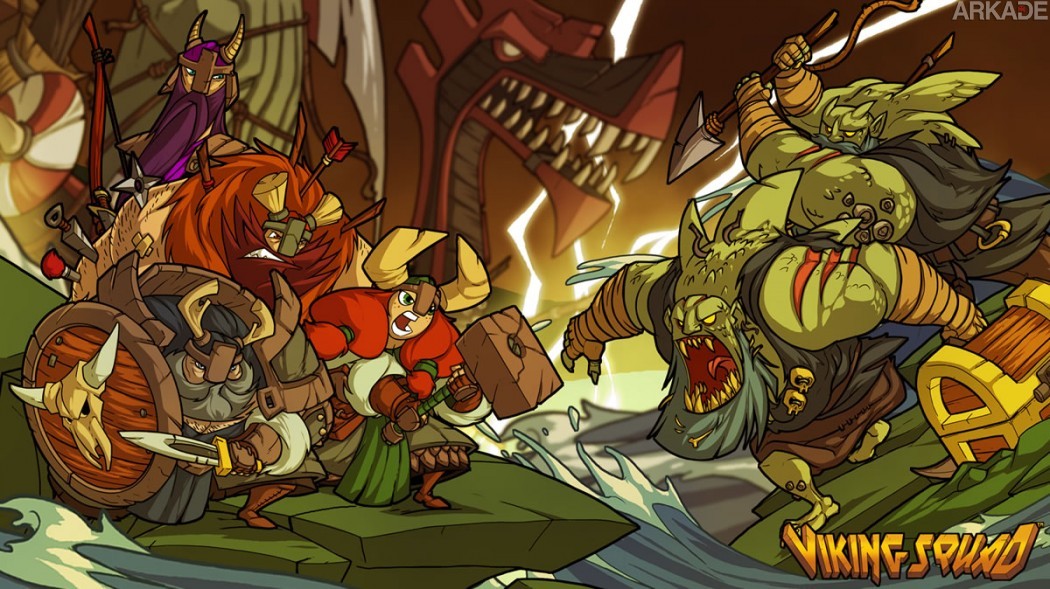 Beat 'em up anunciado para PS4 e PC, Viking Squad ganha seu primeiro trailer
