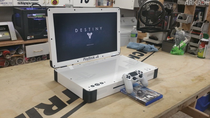 Playbook 4: leve sua jogatina para qualquer lugar com o estiloso Playstation 4 "portátil"