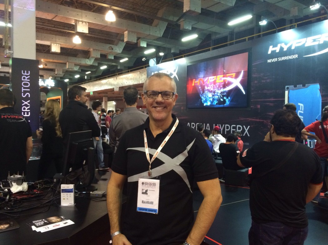 BGS 2014 - Entrevistamos Fabio Botallo da HyperX e conversamos sobre o apoio para o e-sport