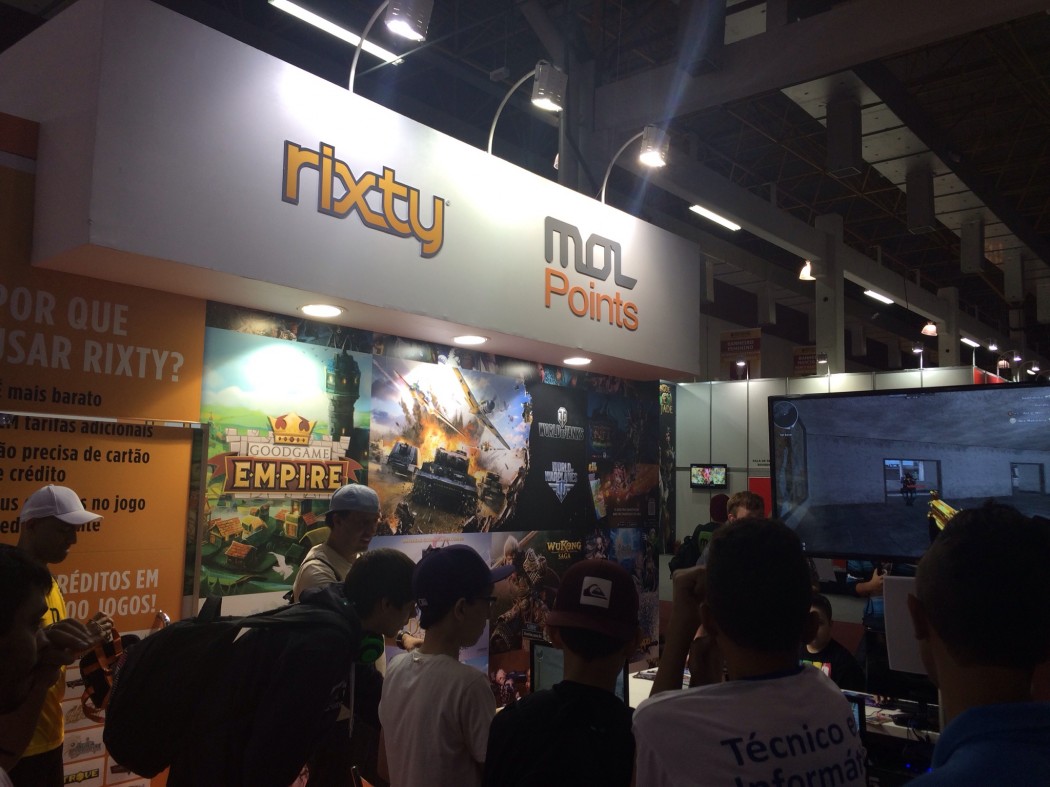 BGS 2014 - Conversamos com a Rixty sobre compras online em games. Se você se sente seguro nestas compras foi uma das perguntas.