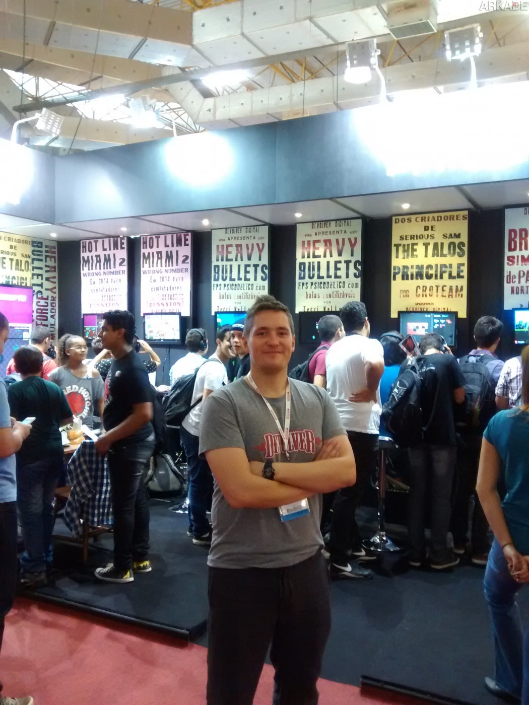 BGS 2014: Uma visita na stand da Devolver Digital, com direito a Hotline Miami 2 e Heavy Bullets