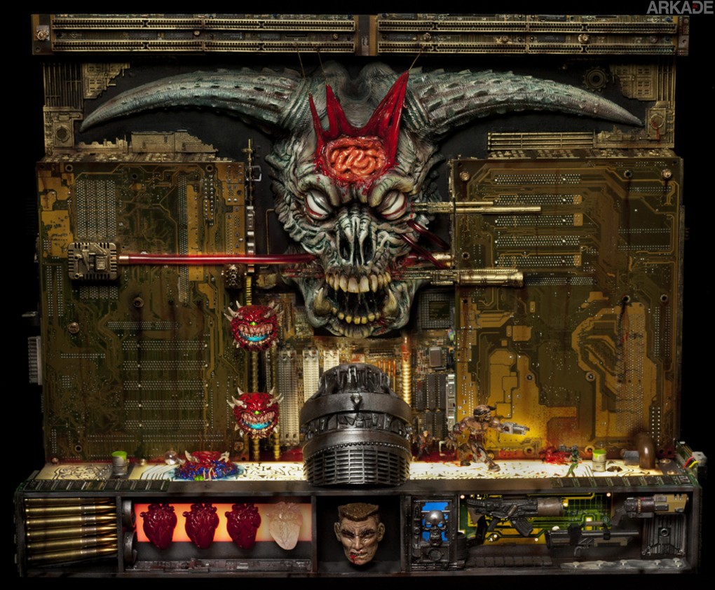 Veja como uma obra de arte pode trazer Doom ao mundo real!