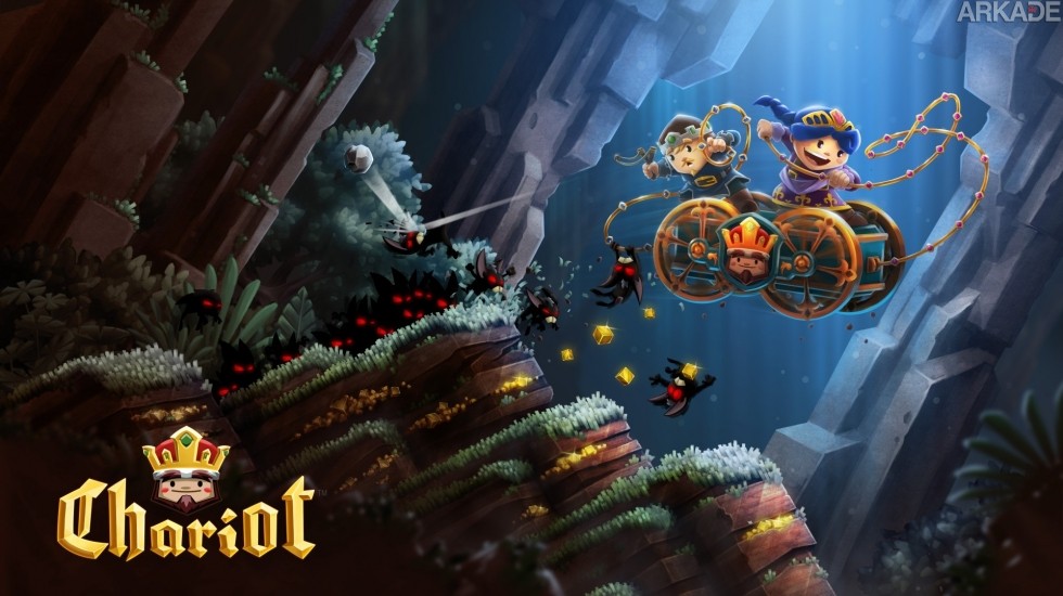 Análise Arkade: arrume alguém para te ajudar a empurrar a carruagem do simpático Chariot