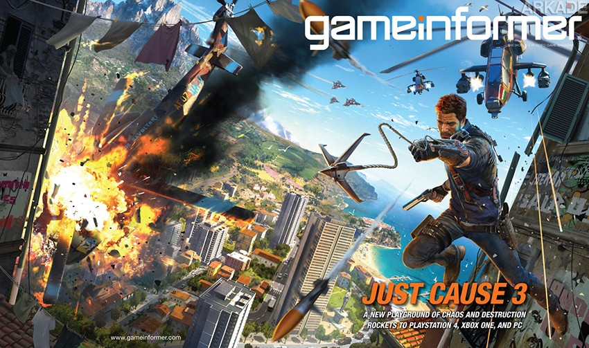 Just Cause 3 chega em 2015 para PC, Playstation 4 e Xbox One!