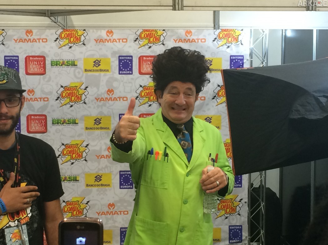 Brasil Comic Con fez a alegria dos fãs de cultura pop com Beakman, Jiraiya e Dr. Who, confira.