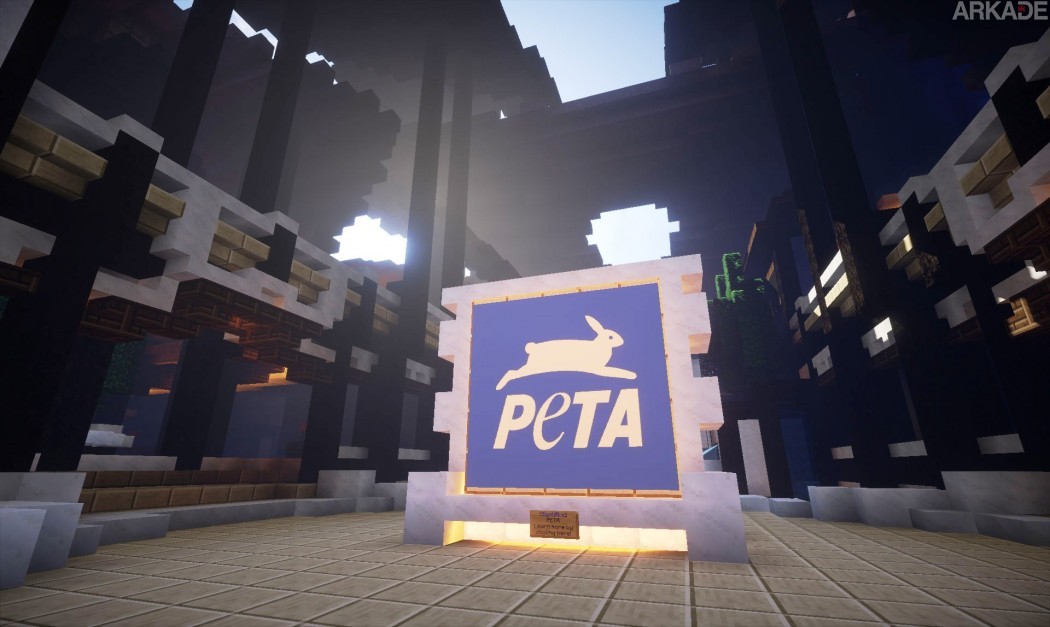 PETACraft: Minecraft vai receber servidor do PETA onde é proibido maltratar animais