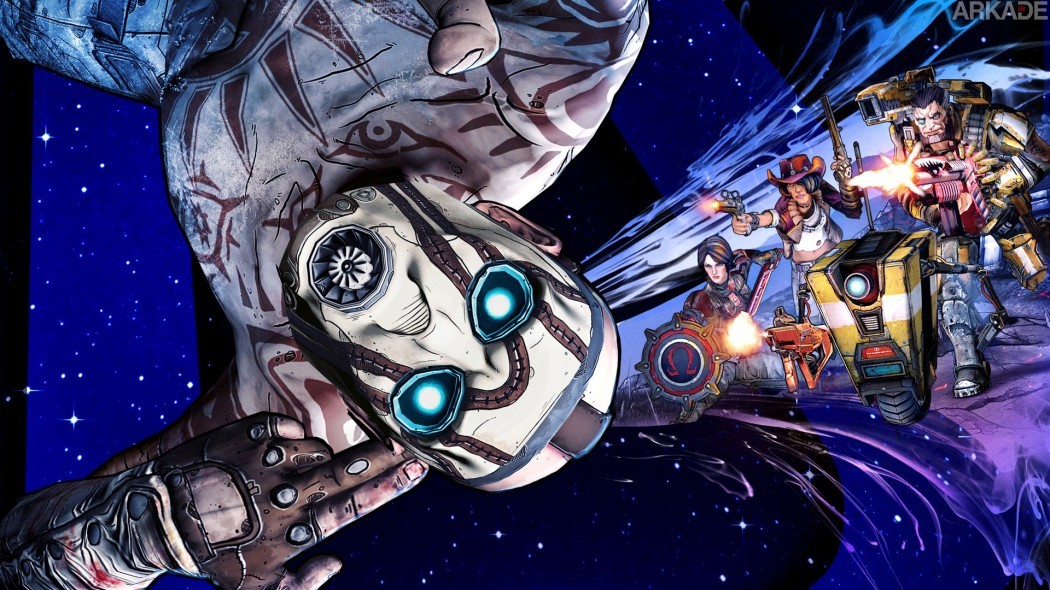Desafio maluco do dia: jogar o novo Borderlands sem armas, somente com Butt Slams