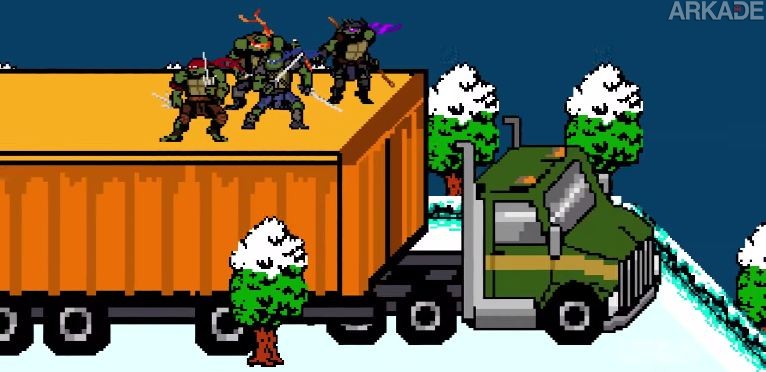 O último filme das Tartarugas Ninja seria bem mais legal se fosse um beat 'em up dos anos 90