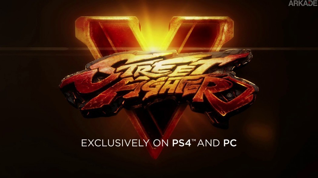 Bomba: Capcom anuncia Street Fighter V exclusivamente para PS4 e PC!