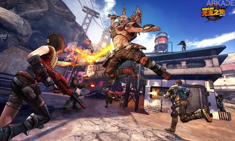 Borderlands vai virar MMO, mas a gente provavelmente não vai poder jogar