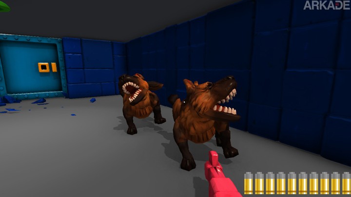O clássico Wolfenstein fica bem mais engraçado nesta versão com física "realista"