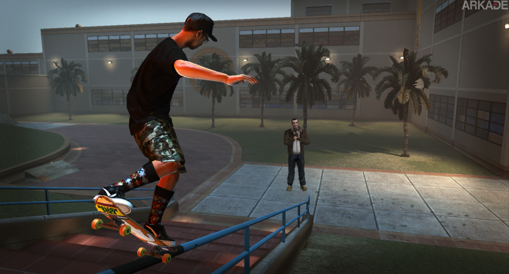 Skate and Destroy neste mod brasileiro que faz GTA IV ser um "Tony Hawk"