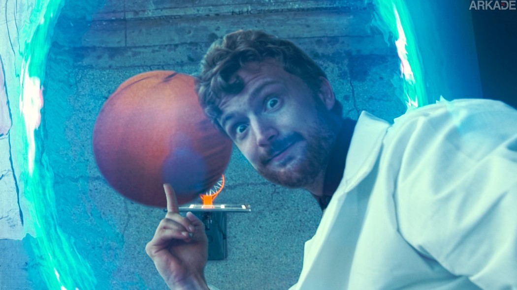 Vídeo mostra que o basquete fica muito mais legal com uma Portal Gun!
