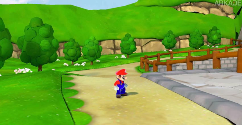 Vídeo apresenta atualizações do remake HD de Super Mario 64 feito por fãs