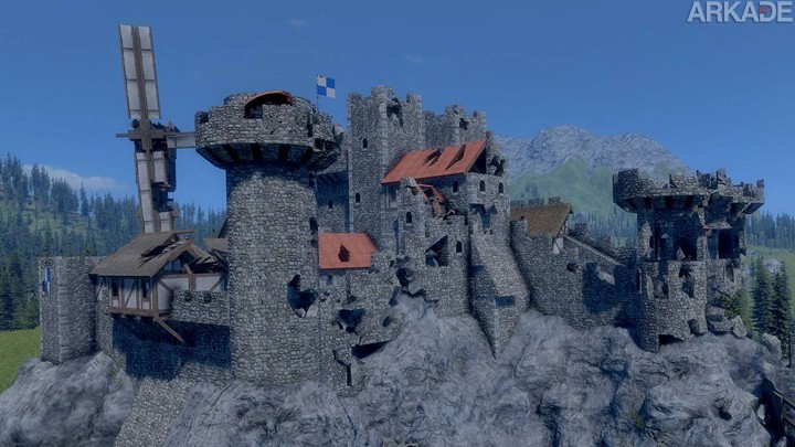 Criadores de Space Engineers anunciam jogo de construir – e destruir – castelos