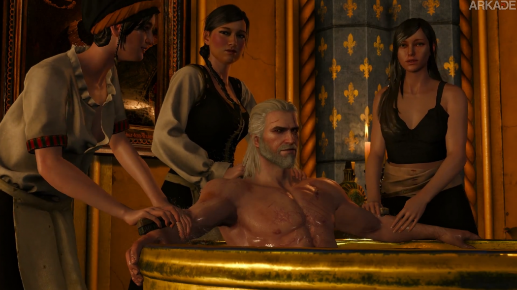 CD Projekt Red revela que The Witcher 3: The Wild Hunt contou com 16 horas de gravação de cenas de sexo