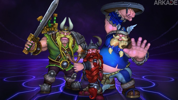O trio de The Lost Vikings volta a dar as caras em Heroes Of The Storm