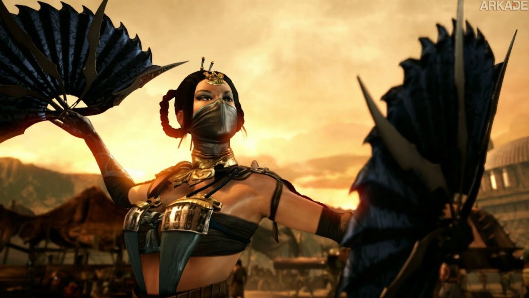 Reptile e Kitana caem na porrada neste novo vídeo de Mortal Kombat X