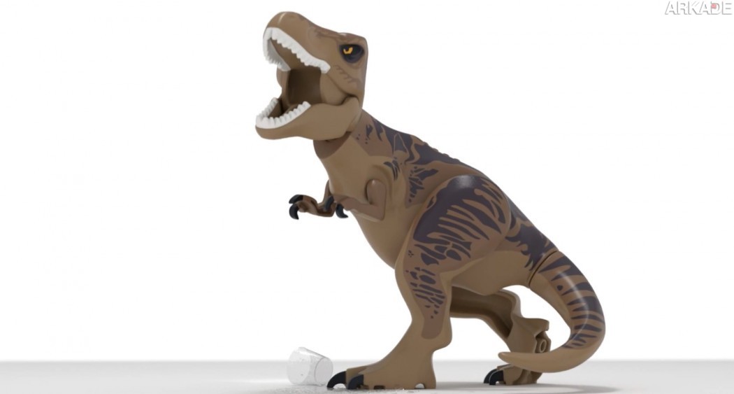 Lego Jurassic World ganha teaser-trailer e permitirá ao jogador criar e controlar dinossauros