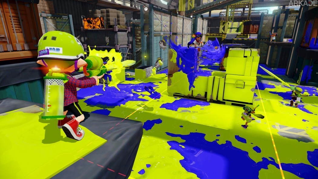 Splatoon: novos detalhes e vídeos de gameplay do colorido shooter da Nintendo