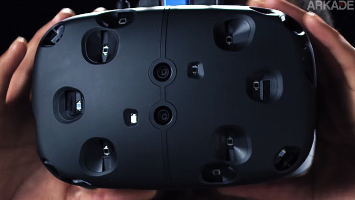 Este é o Vive, aparelho de realidade virtual da Valve que começa a ser vendido no fim do ano