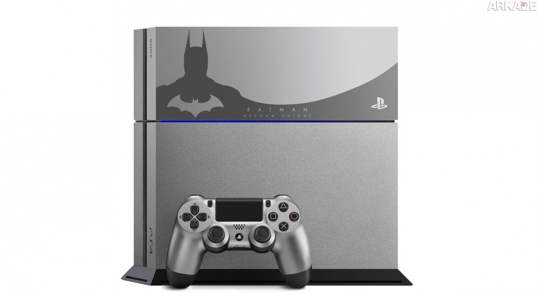 Sony anuncia edição limitada de Playstation 4 baseado em Batman: Arkham Knight